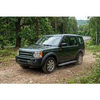 Side Steps Maydos V2 (2 pcs, Aluminum & Stainless Steel) Land Rover Discovery III 2004–2009 photo 1