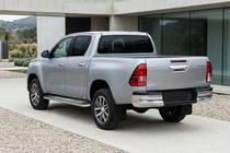 Toyota Hilux 2015- Side Steps Maydos V2 (2 pcs, Aluminum & Stainless Steel) photo 3