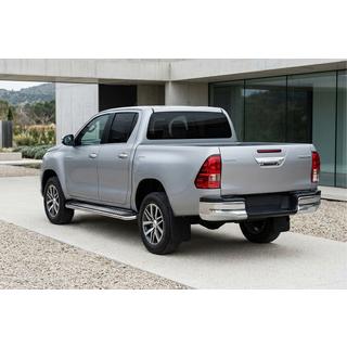 Side Steps Maydos V2 (2 pcs, Aluminum & Stainless Steel) Toyota Hilux 2015- photo 3