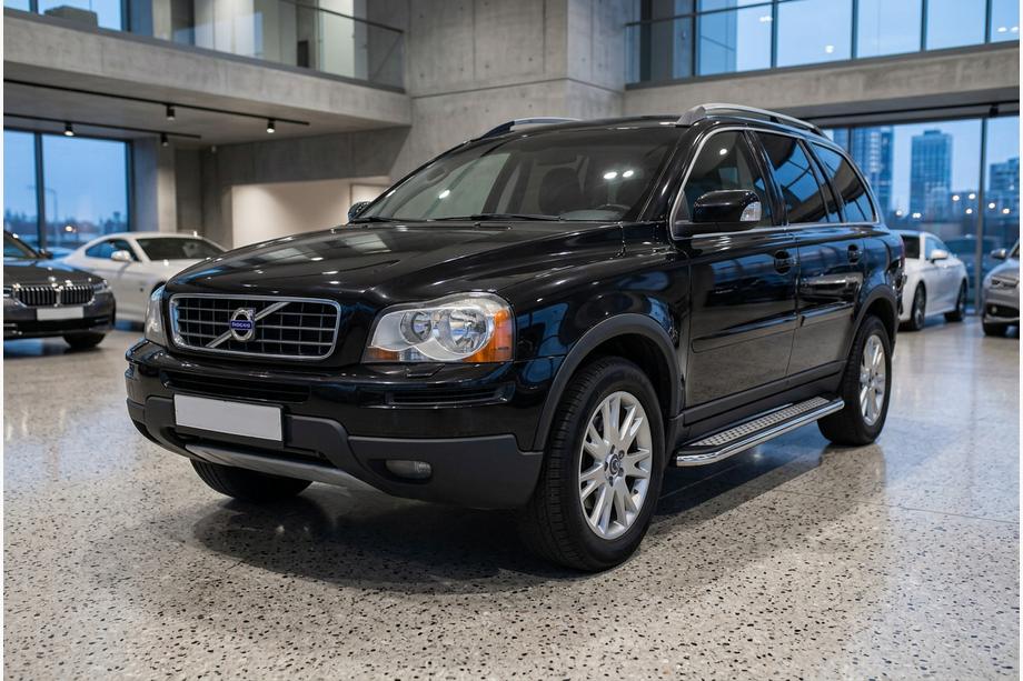 Volvo XC90 2002-2014 Side Steps Maydos V2 (2 pcs, Aluminum & Stainless Steel) Image