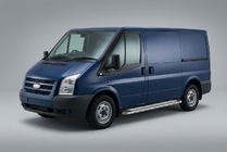 Ford Transit 2000–2014 Side Steps Maydos V2 (2 pcs, Aluminum & Stainless Steel) photo 1
