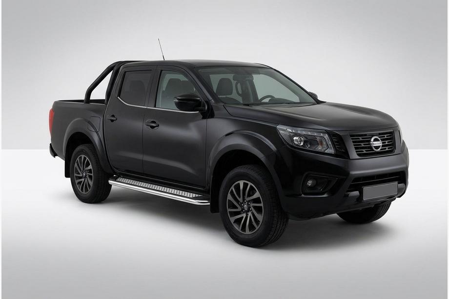 Nissan Navara/NP300 2016- Side Steps Maydos V2 (2 pcs, Aluminum & Stainless Steel) Image