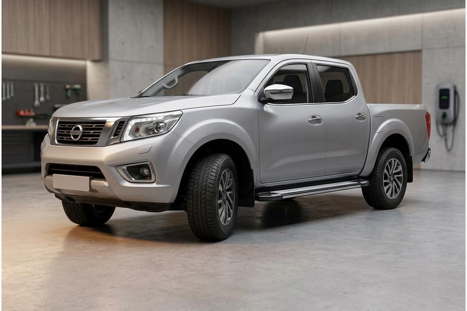 Nissan Navara/NP300 2016- Side Steps Rainbow (2 pcs, Aluminum) Image