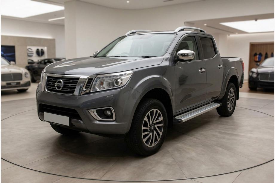 Nissan Navara/NP300 2016- Side Steps Maya V2 (2 pcs, Aluminum) Image