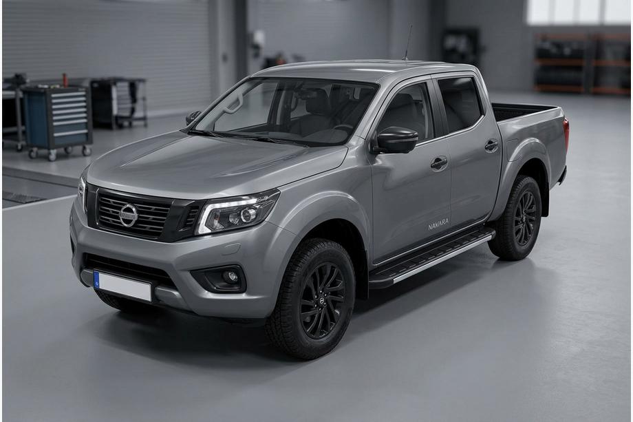 Nissan Navara/NP300 2016- Side Steps Duru (2 pcs, Aluminum) Image