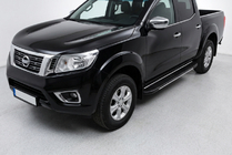 Nissan Navara/NP300 2016- Side Steps Bosphore Grey (2 pcs, Aluminum) photo 1