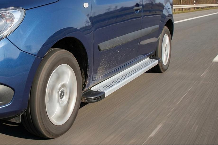 Mercedes Citan 2013-2021 Side Steps Maya V2 (2 pcs, Aluminum) Image