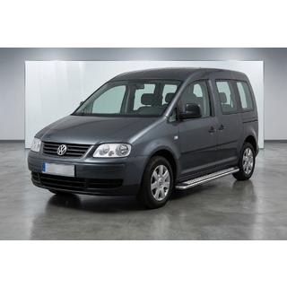 Side Steps Maydos V2 (2 pcs, Aluminum & Stainless Steel) Volkswagen Caddy 2004-2010 photo 1
