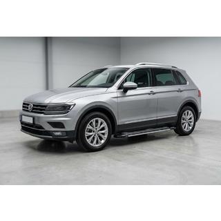 Side Steps Rainbow (2 pcs, Aluminum) Volkswagen Tiguan 2016-2023 photo 1