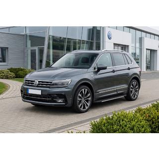 Side Steps Bosphore Grey (2 pcs, Aluminum) Volkswagen Tiguan 2016-2023 photo 1