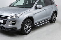 Peugeot 4008 2012-2017 Side Steps X5-Type (2 pcs, Aluminum) photo 1