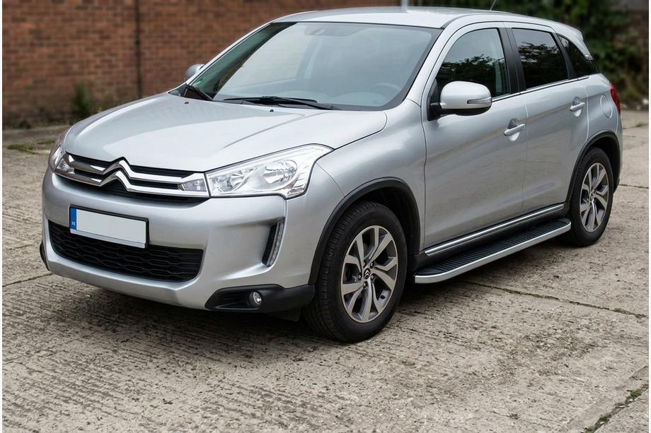 Citroen C-4 Aircross 2012-2017 Side Steps Tayga (2 pcs, Aluminum) Image