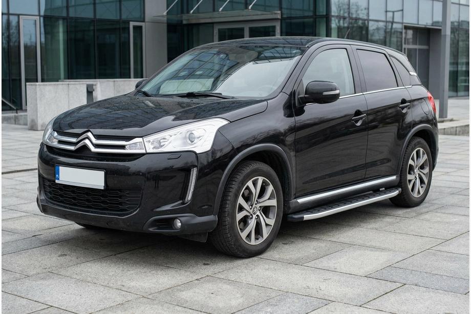 Citroen C-4 Aircross 2012-2017 Side Steps Fullmond (2 pcs, aluminum) Image