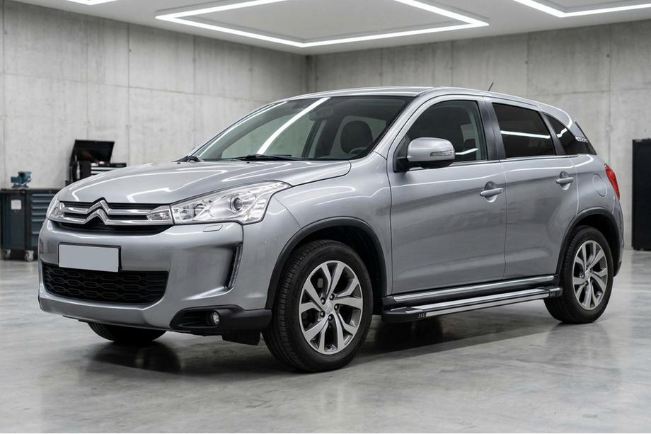 Citroen C-4 Aircross 2012-2017 Side Steps Rainbow (2 pcs, aluminum) Image