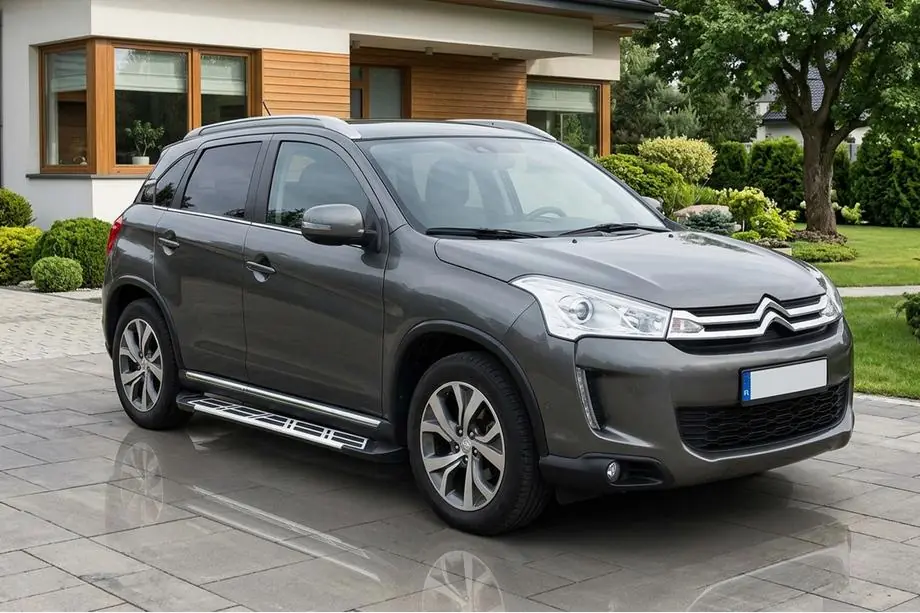 Citroen C-4 Aircross 2012-2017 Side Steps Sunrise (2 pcs, Aluminum) Image
