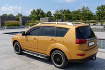 Peugeot 4007 2007-2013 Side Steps Sunrise (2 pcs, Aluminum) photo 1