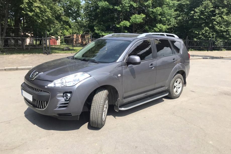 Peugeot 4007 2007-2013 Side Steps Tayga (2 pcs, Aluminum) Image