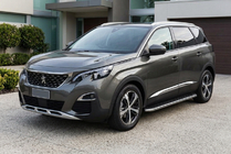 Peugeot 5008 2016-2023 Side Steps Maydos V1 (2 pcs, Aluminum & Stainless Steel) photo 1