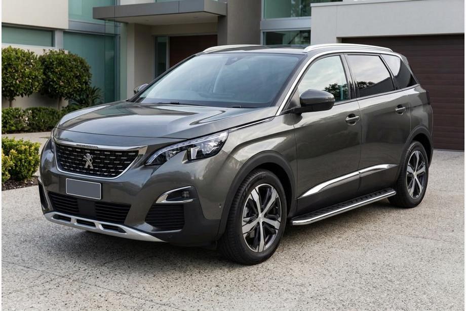 Peugeot 5008 2016-2023 Side Steps Maydos V1 (2 pcs, Aluminum & Stainless Steel) Image