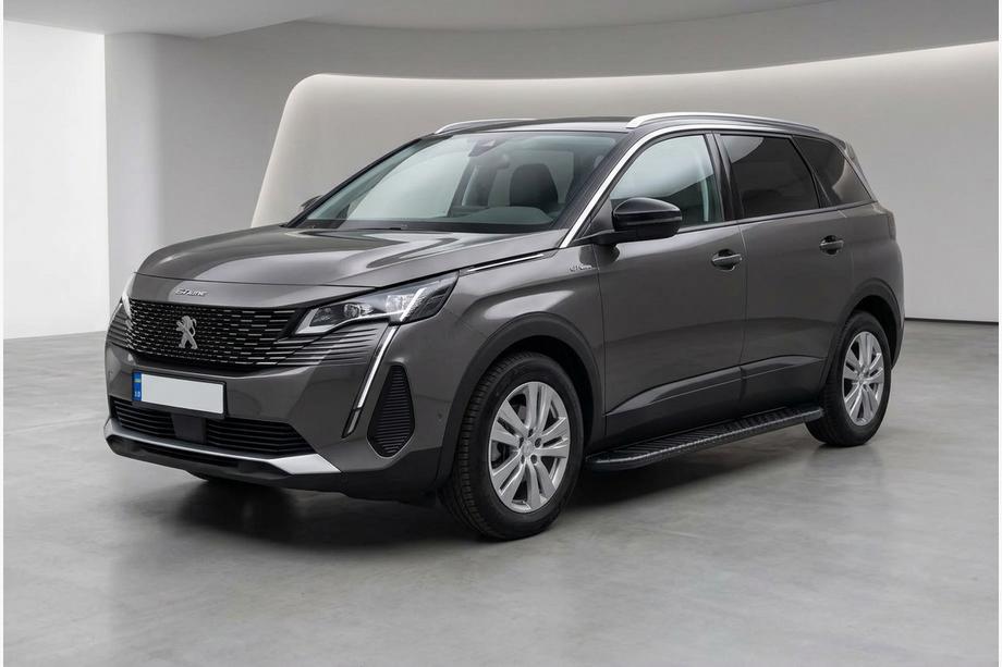 Peugeot 5008 2016-2023 Side Steps Bosphorus Black (2 pcs, Aluminum) Image