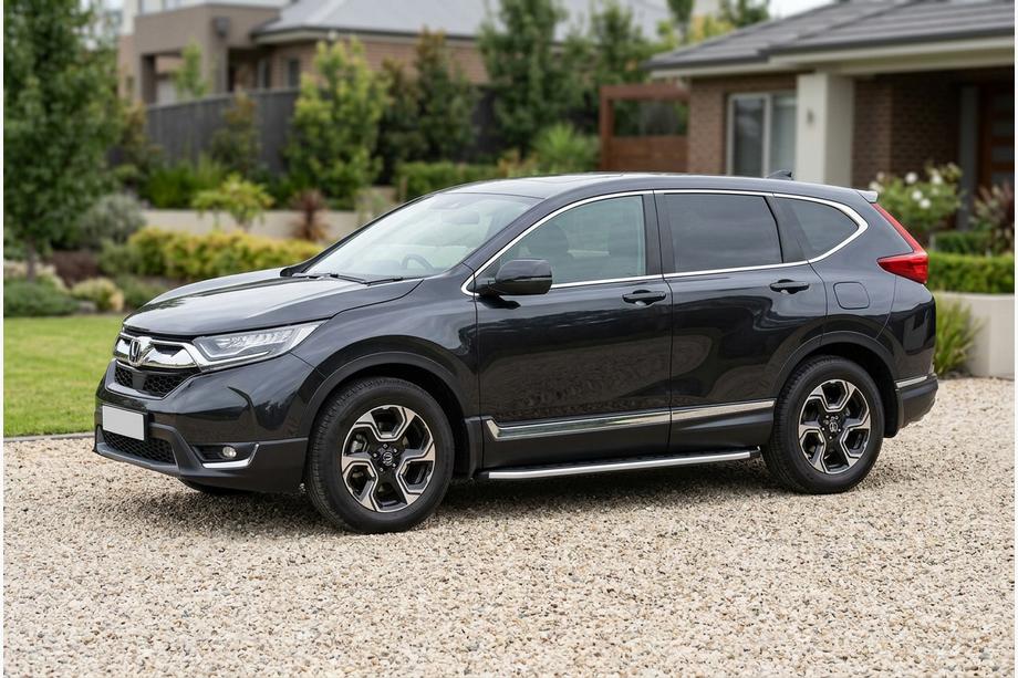 Honda CRV 2017-2022 Side Steps Fullmond (2 pcs, aluminum) Image