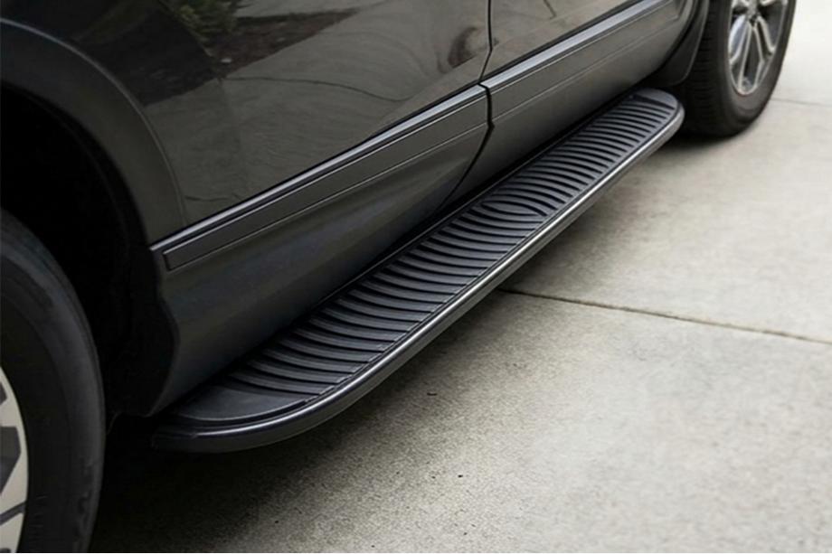 Honda CRV 2017-2022 Side Steps Tayga Black (2 pcs, Aluminum) Image