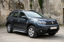 Renault Duster 2018-2024 Side Steps Allmond Grey (2 pcs, Aluminum) photo 1