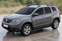 Renault Duster 2018-2024 Side Steps Bosphore Black (2 pcs, Aluminum) photo 1
