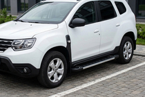 Dacia Duster 2018-2024 Side Steps RedLine V1 (2 pcs, Aluminum) photo 1