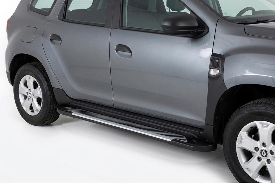 Dacia Duster 2018-2024 Side Steps Line (2 pcs, Aluminum) Image