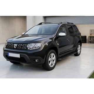 Side Steps Tayga Black V1 (2 pcs, Aluminum) Dacia Duster 2018-2024 photo 1