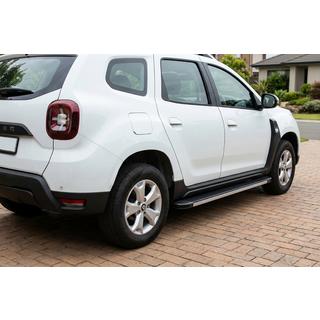 Side Steps Maya V1 (2 pcs, Aluminum) Dacia Duster 2018-2024 photo 1