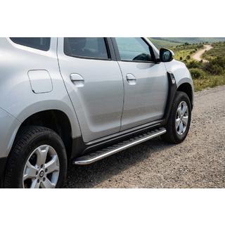 Side Steps Maydos V1 (2 pcs, Aluminum) Dacia Duster 2018-2024 photo 1
