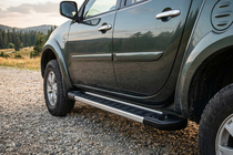 Fiat Fullback 2016- Side Steps RedLine V1 (2 pcs, Aluminum) photo 1