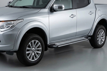 Fiat Fullback 2016- Side Steps Rainbow (2 pcs, Aluminum) photo 1