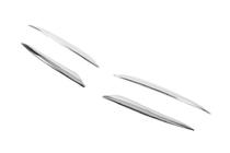 Mercedes E-class W213 2016-2023 Side stainless steel trims for front bumper 2016-2019 photo 4