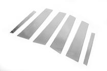 Mercedes E-class W213 2016-2023 Stainless Steel Pillar Covers photo 3