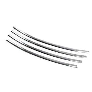 Bumper grille trims (2013↗, stainless steel) photo 3