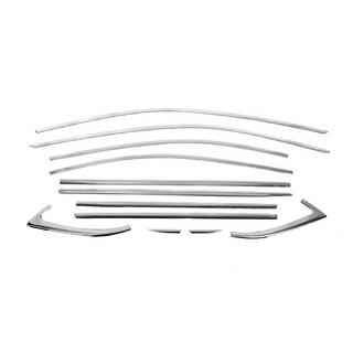Full Window Trim Stainless Steel Skoda Superb 2015-2024 photo 4