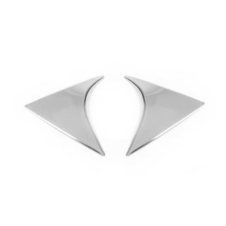 Chrome Triangle Trim for Trunk Lid (Stainless Steel) photo 3