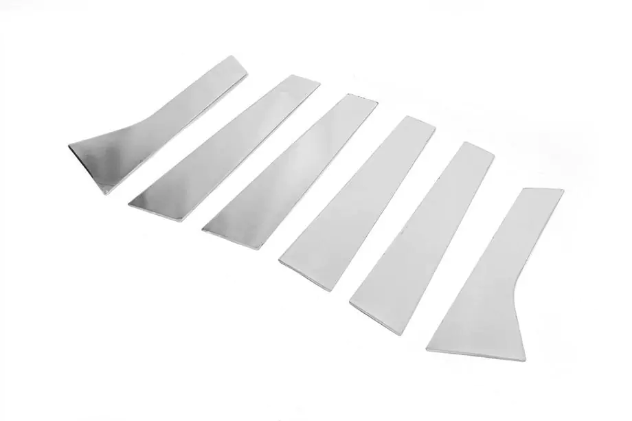 Range Rover Evoque 2012-2018 Stainless Steel Door Pillar Trim (6 pcs) Photo 3