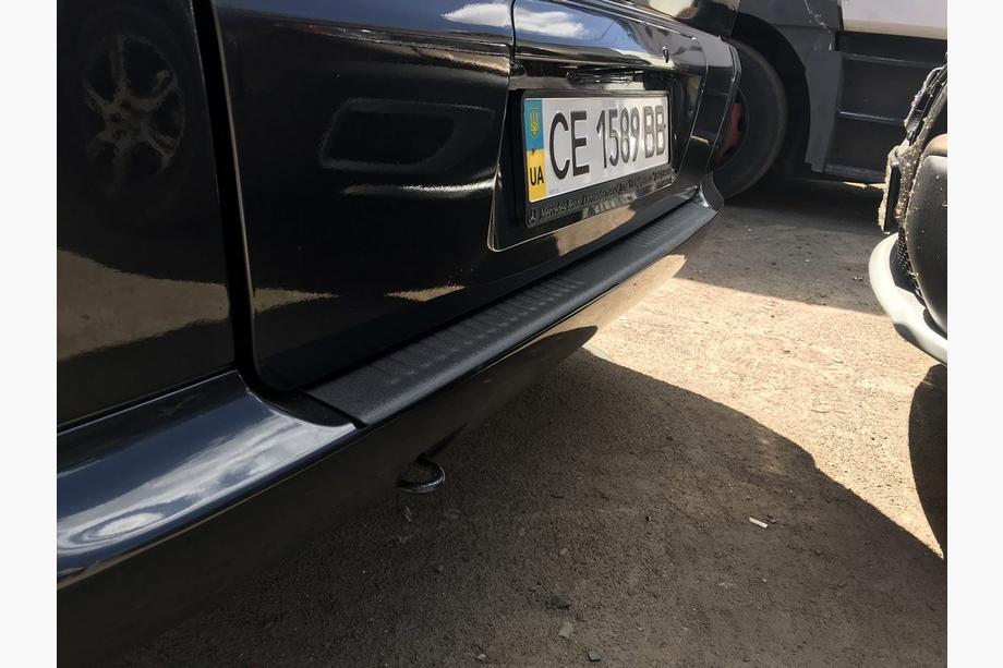Mercedes Vito W638 1996-2003 Rear Bumper Protector DDU-Matte (ABS) Photo 2