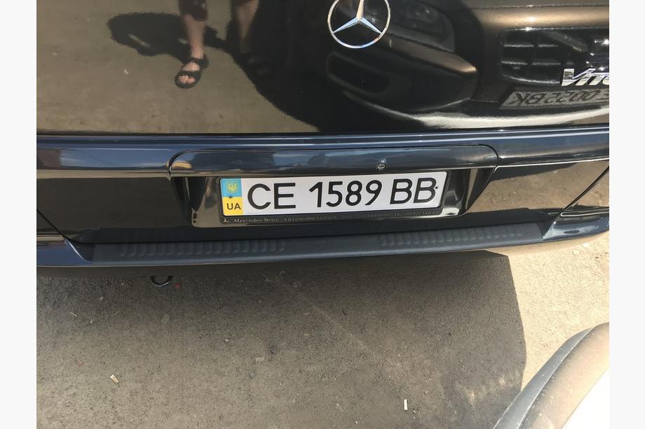 Mercedes Vito W638 1996-2003 Rear Bumper Protector DDU-Matte (ABS) Photo 3
