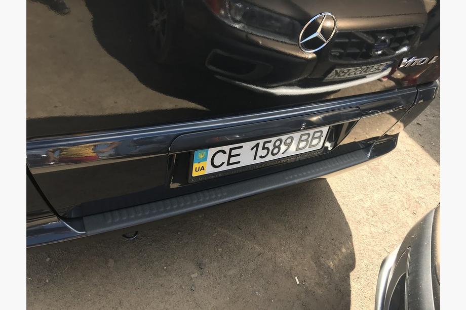 Mercedes Vito W638 1996-2003 Rear Bumper Protector DDU-Matte (ABS) Photo 4