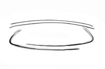Peugeot 508 2010-2018 Upper Window Trim Stainless Steel (Sedan) photo 2