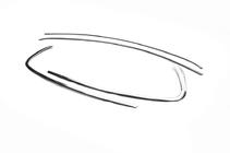 Peugeot 508 2010-2018 Upper Window Trim Stainless Steel (Sedan) photo 3