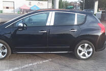 Peugeot 3008 2008-2016 Stainless Steel Pillar Covers photo 2