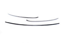 Volkswagen Jetta 2011-2018 Bumper Grille Trim Covers 2014-2018 Carmos (Stainless Steel) photo 3