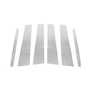 Stainless Steel Door Pillar Trim (6 pcs) Mercedes GLE/ML class W166 2011-2018 photo 3
