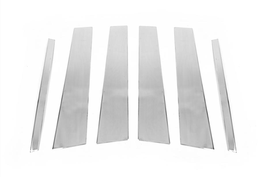 Mercedes GLE/ML class W166 2011-2018 Stainless Steel Door Pillar Trim (6 pcs) Photo 3